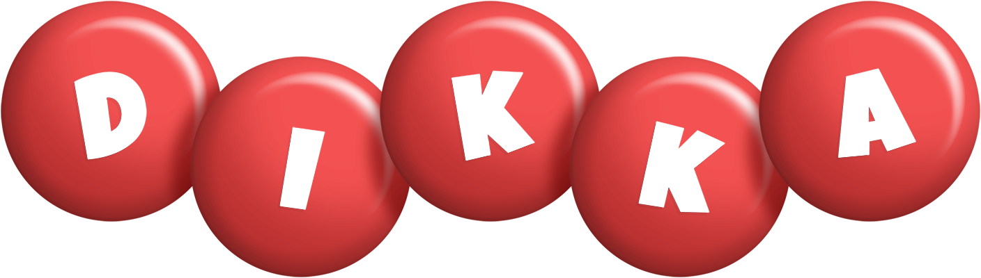 Dikka candy-red logo