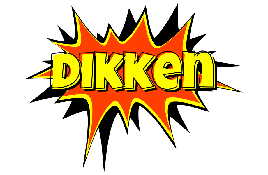 Dikken bazinga logo