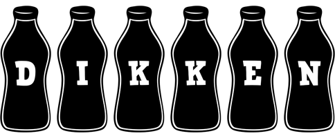 Dikken bottle logo