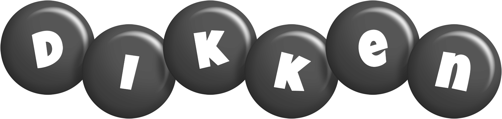 Dikken candy-black logo