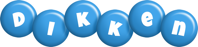 Dikken candy-blue logo