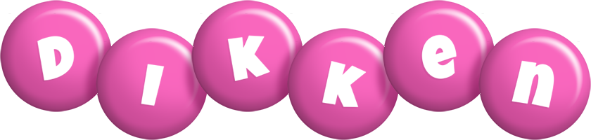 Dikken candy-pink logo