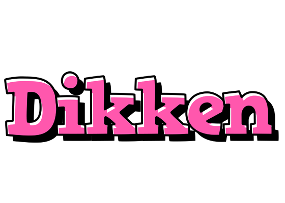 Dikken girlish logo