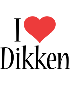 Dikken i-love logo