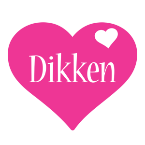 Dikken love-heart logo