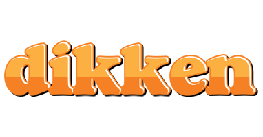 Dikken orange logo