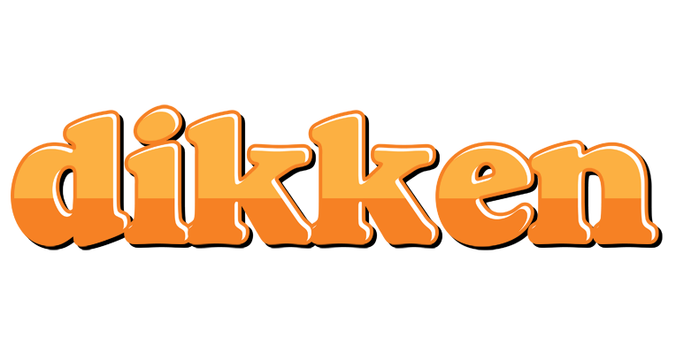 Dikken orange logo