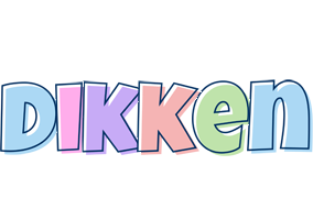 Dikken pastel logo