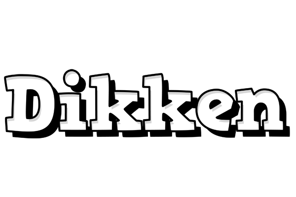 Dikken snowing logo