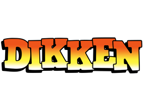 Dikken sunset logo