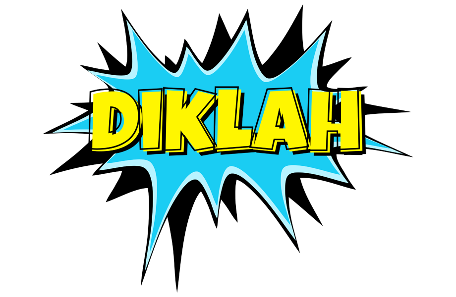 Diklah amazing logo