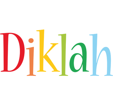 Diklah birthday logo