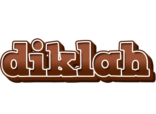 Diklah brownie logo