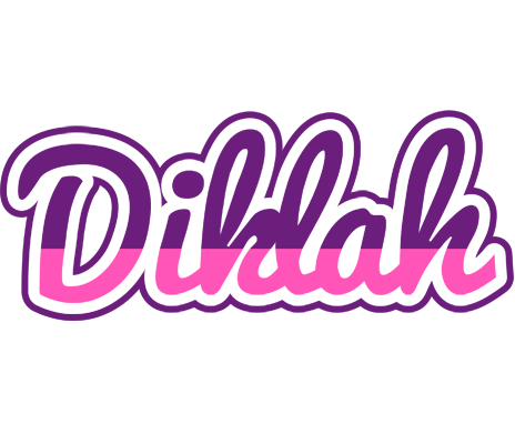 Diklah cheerful logo