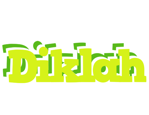 Diklah citrus logo
