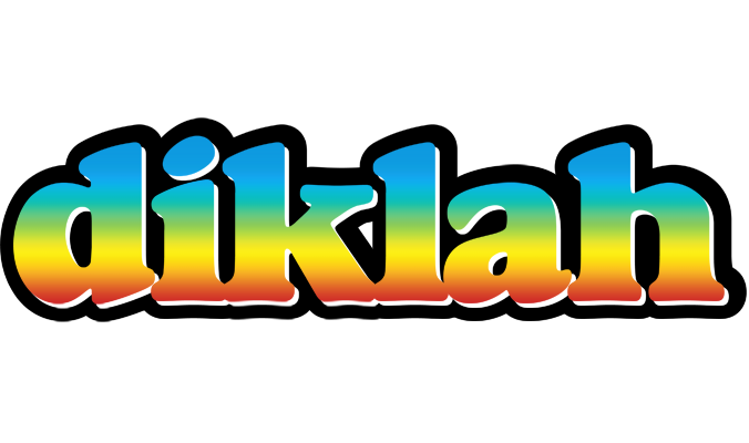Diklah color logo