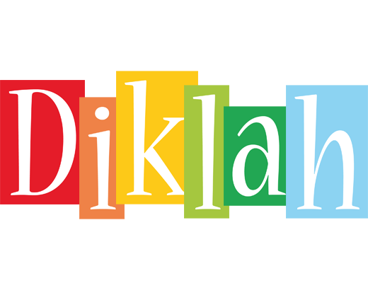 Diklah colors logo