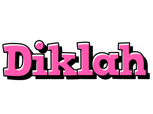 Diklah girlish logo