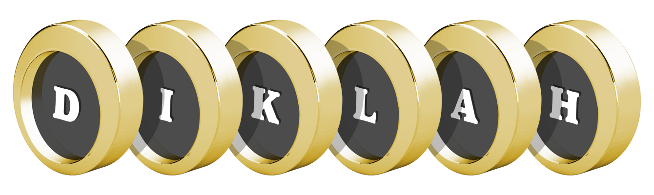 Diklah gold logo