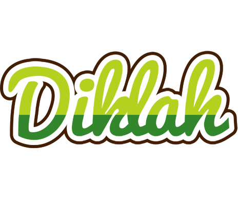 Diklah golfing logo