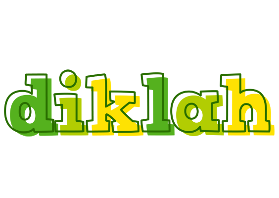 Diklah juice logo