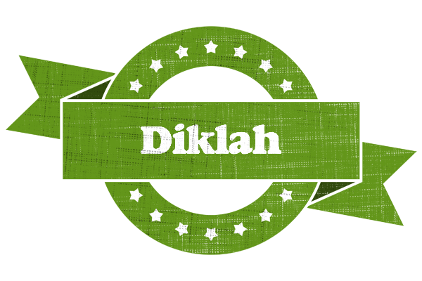 Diklah natural logo