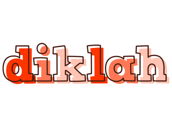 Diklah paint logo