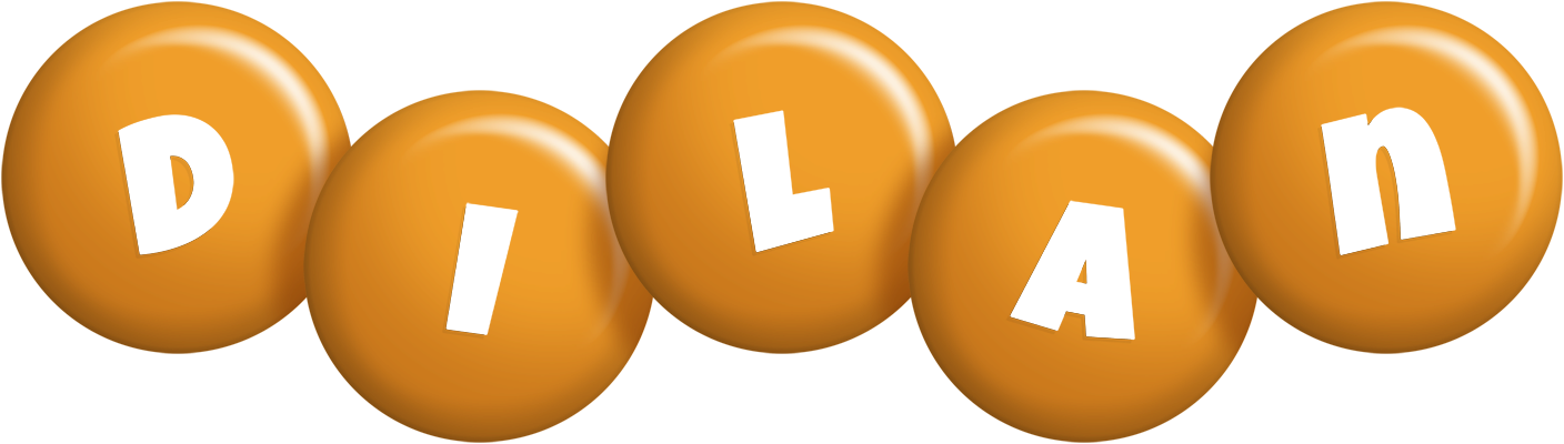 Dilan candy-orange logo