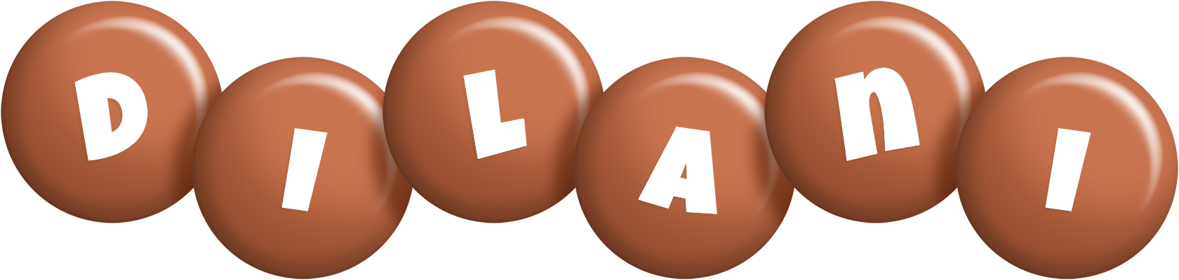 Dilani candy-brown logo