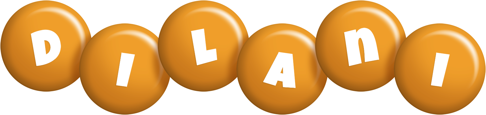 Dilani candy-orange logo