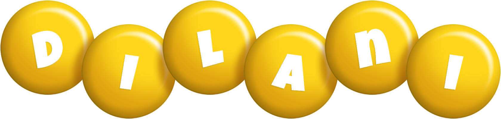 Dilani candy-yellow logo