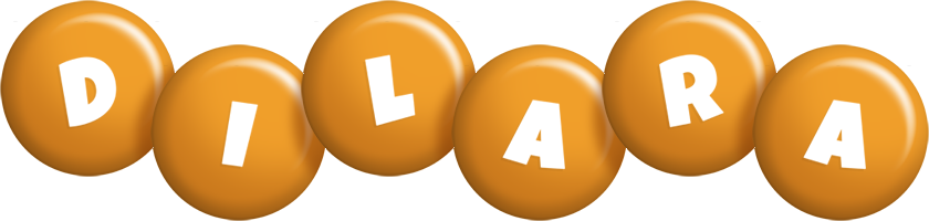 Dilara candy-orange logo