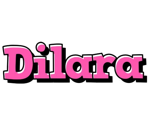 Dilara girlish logo