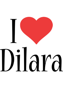 Dilara i-love logo