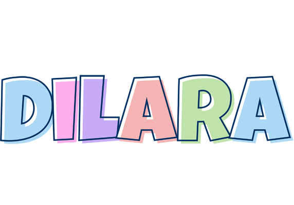 Dilara pastel logo