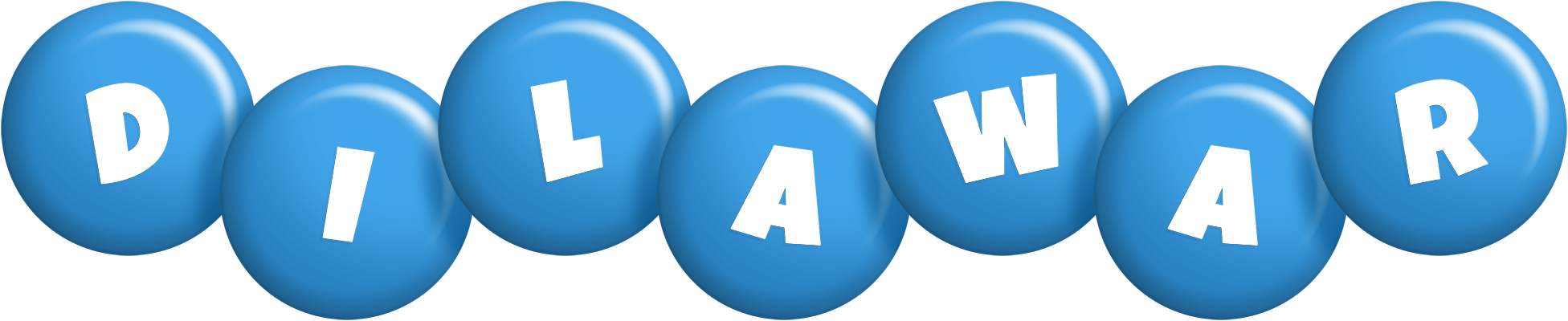 Dilawar candy-blue logo