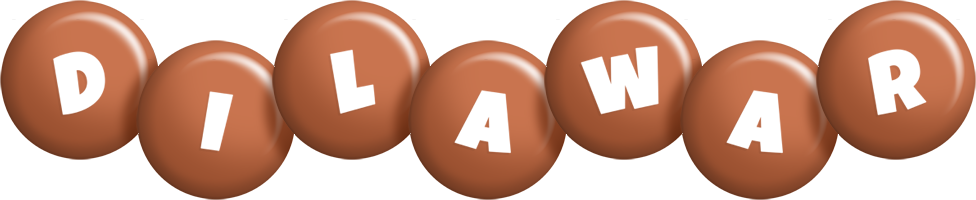 Dilawar candy-brown logo