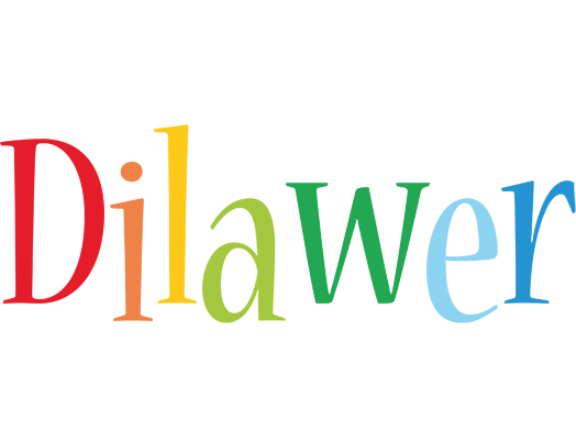 Dilawer birthday logo