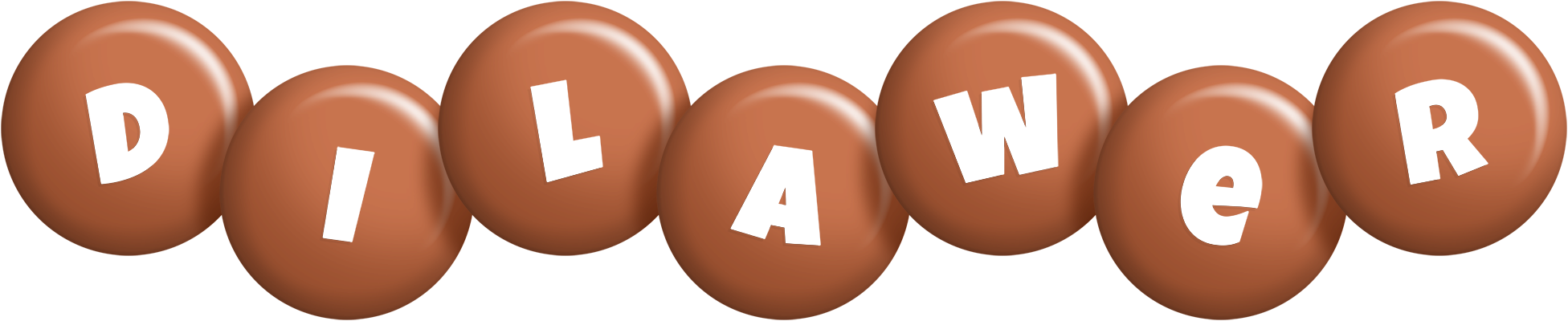 Dilawer candy-brown logo