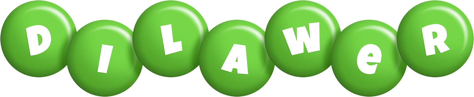 Dilawer candy-green logo