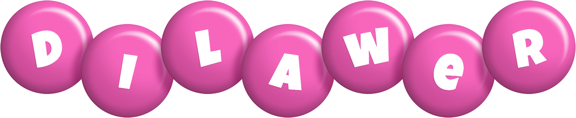 Dilawer candy-pink logo