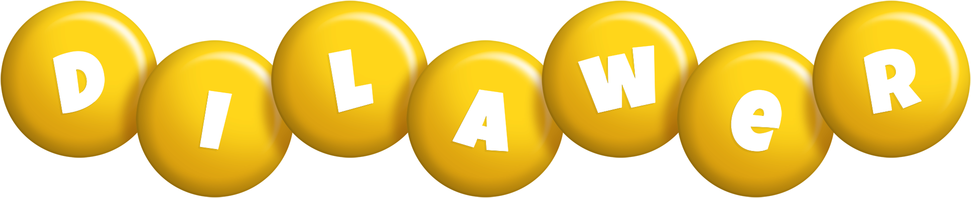 Dilawer candy-yellow logo