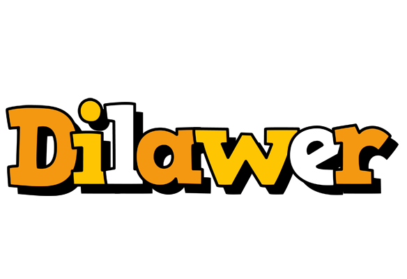 Dilawer cartoon logo