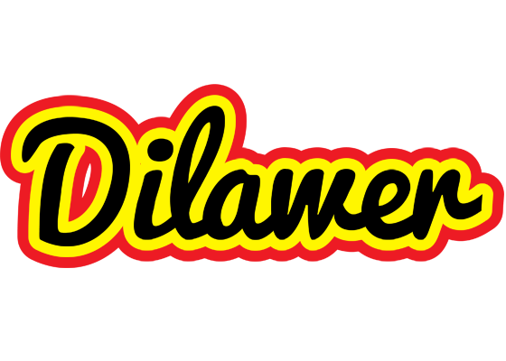 Dilawer flaming logo