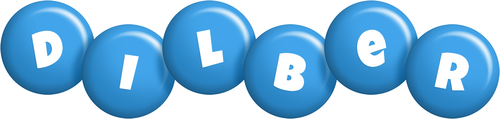 Dilber candy-blue logo