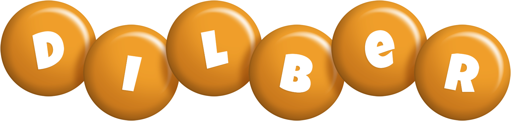 Dilber candy-orange logo
