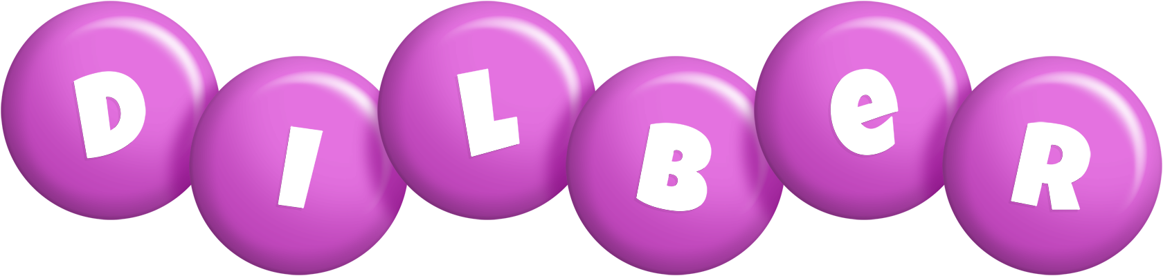 Dilber candy-purple logo