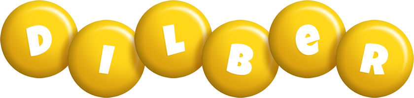 Dilber candy-yellow logo