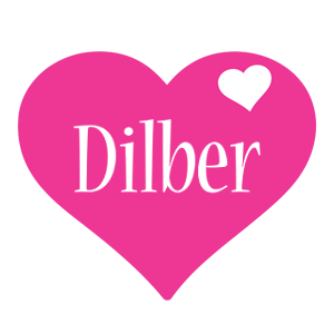 Dilber love-heart logo