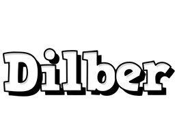 Dilber snowing logo